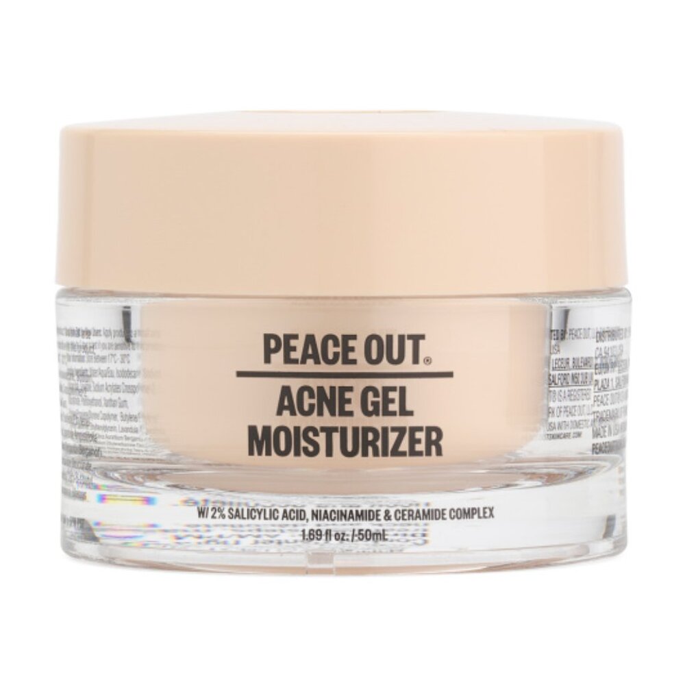 PEACE OUT 1.69oz Acne Gel Moisturizer